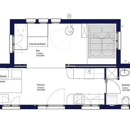 Wohnwagon Tiny I Ferienhaus *